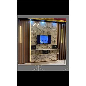 Akupanel - Akoestische wandpanelen - Zwart Eiken (zwart vilt)