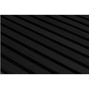 Akupanel - Akoestische wandpanelen - Zwart Eiken (zwart vilt)